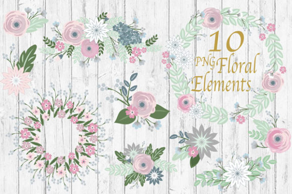 Floral Bouquet Clipart - Wedding: Strategic Asset Selection for Professional Design
