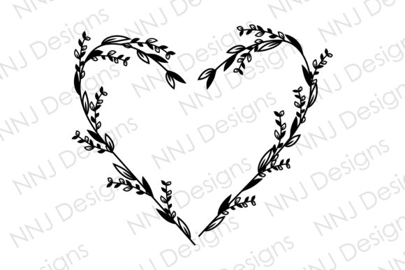 Maximizing Creative Potential with the Floral Heart Wreath SVG Leaf Frame